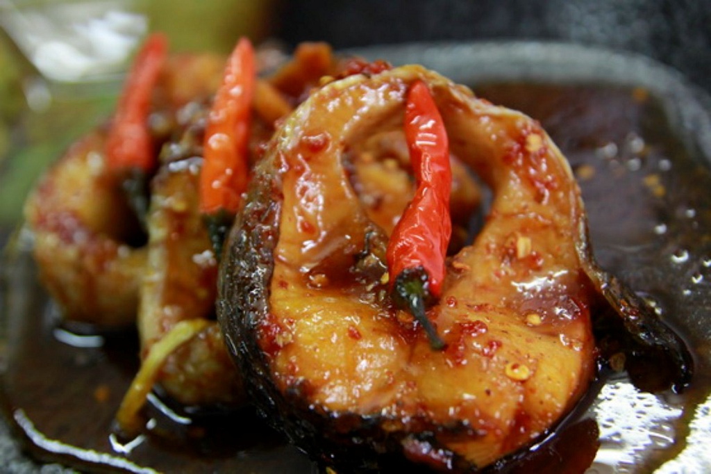 Cá lóc kho ớt